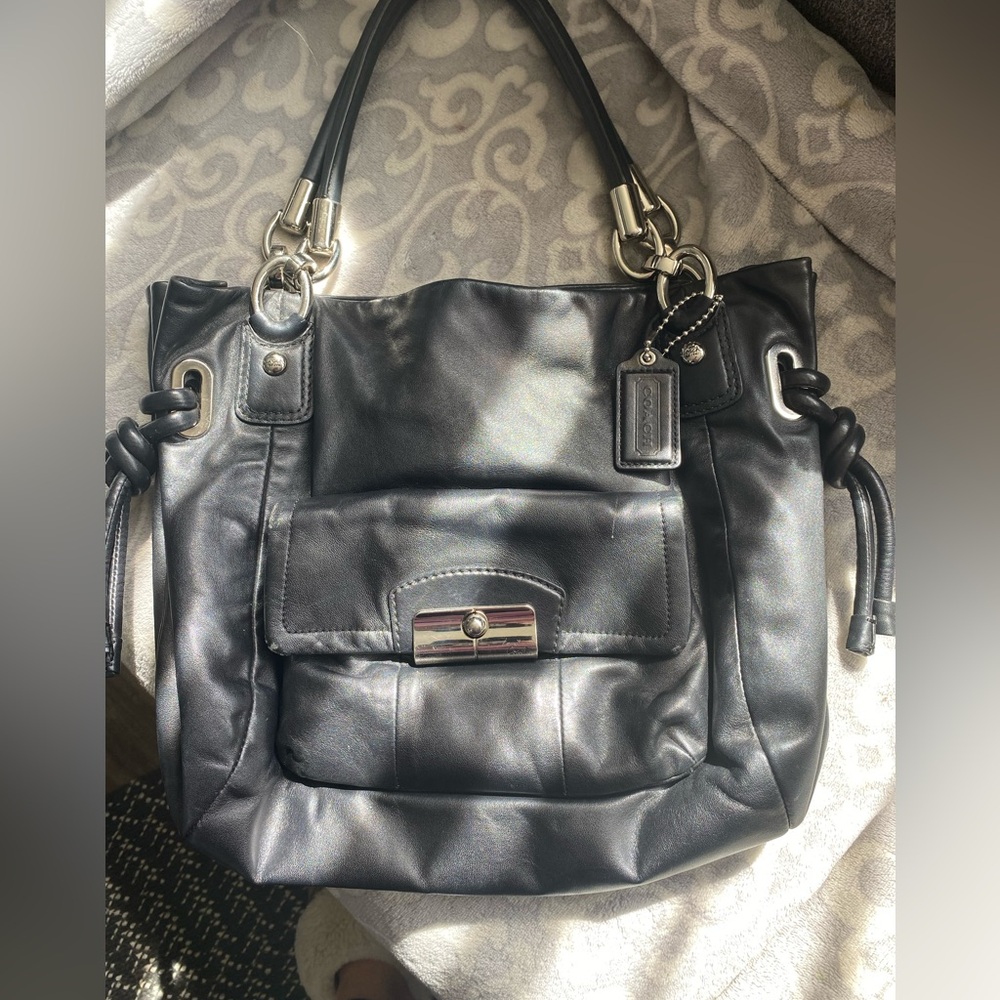 Coach Kristen Shopper in black #22307